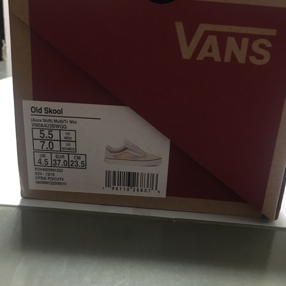 Old Skool multi colored vans - Picture 3 of 3